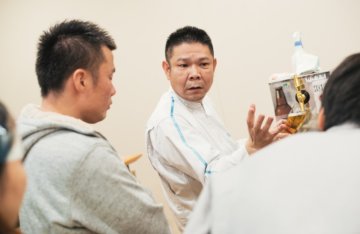Regular staff training at Suntory Beer Factory