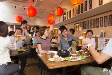 店内(餃包 六本木交差点)